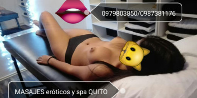 Masajes eroticos en quito 0979803850 Centro de masajes eroticos y spa para caballeros QUITO te da