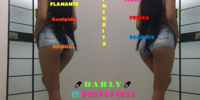 NOVATA HERMOSA COMPLACIENTE Y JUGUETONA LA SEXY DARLY
