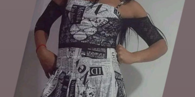 Tamara recien llegada a tulcan de estreno real y complaciente