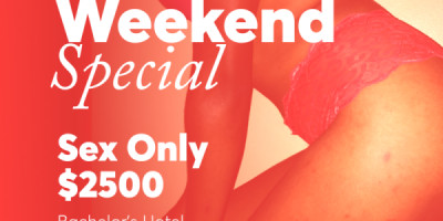 2500 for 12 mins Weekend special It's the weekend SPECIAL Fuck a girl for 2500 this weekend