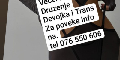 Devojka I Trans 076 550 606 skopje Centar