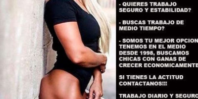 Estamos contratando personal para ser escort de alto nivel