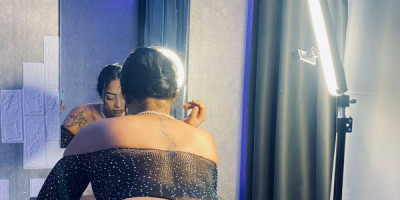 Kami Kami morena chocolate cubana caliente