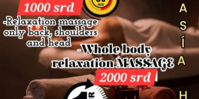 Massages available at Fantasia House available to everyone.