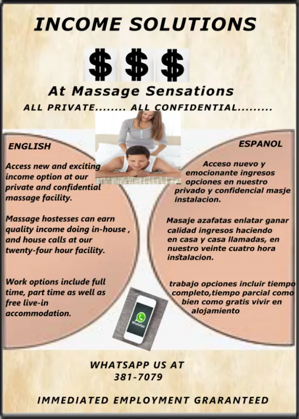 MASSAGE SENSATIONS Avatar Bg