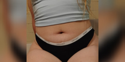 RARE THE PRETTY BRAT slim thick snow bunny with a little fat tight pus